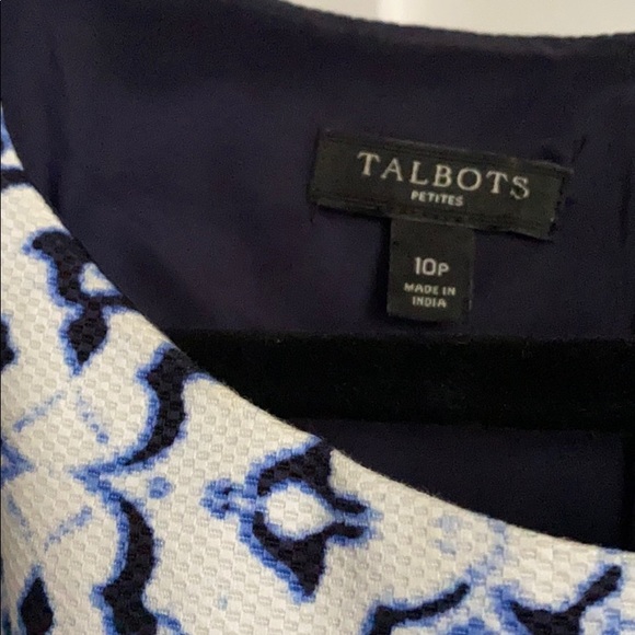 Talbots Floral Print Dress - Picture 4 of 6